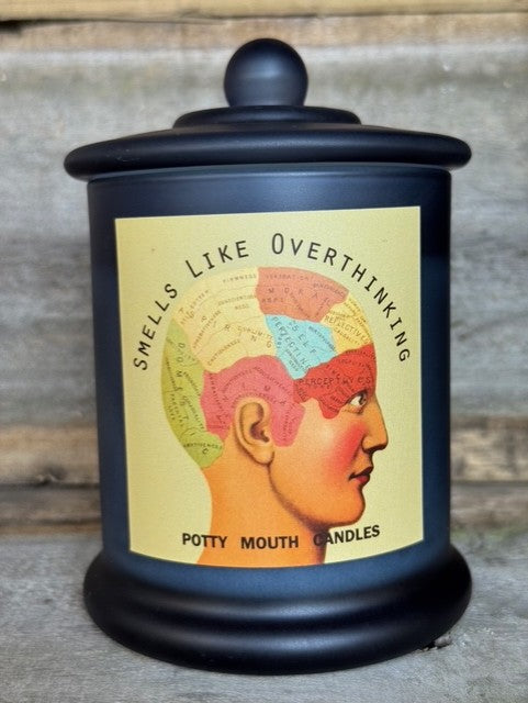 SMELLS LIKE OVERTHINKING Candle