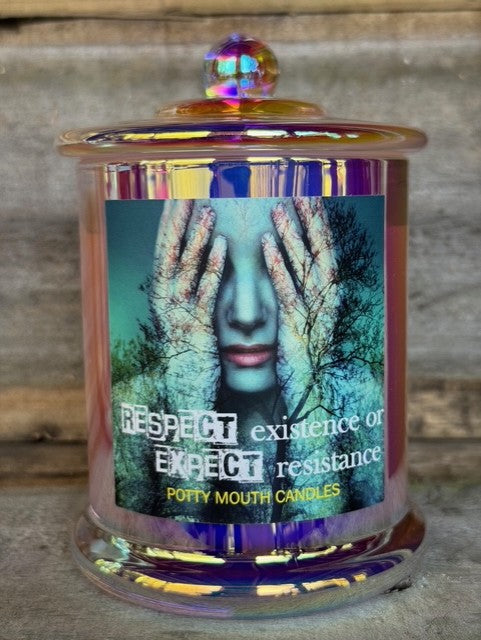 RESPECT EXISTENCE Candle