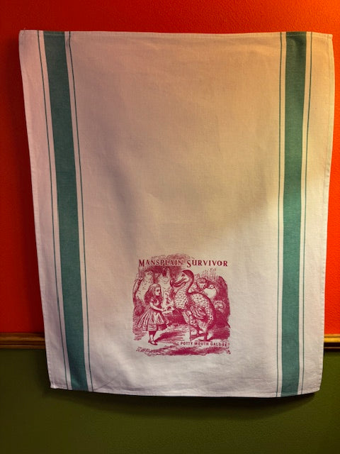 Tea Towel - Mansplain Survivor