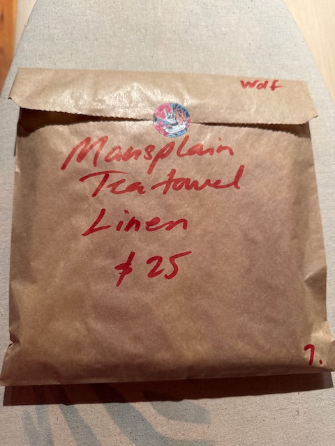 Tea Towel - Mansplain Survivor