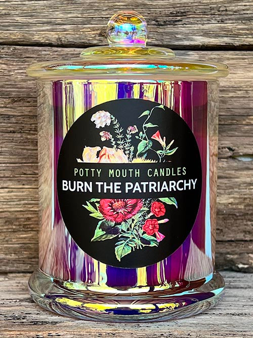 BURN THE PATRIARCHY Candle