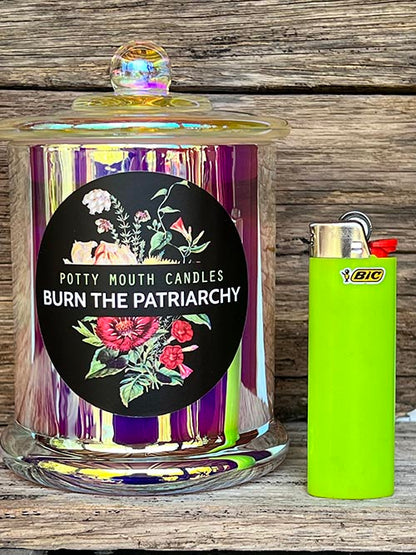 BURN THE PATRIARCHY Candle