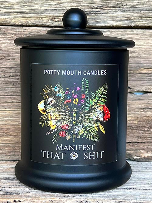 MANIFEST THAT SHIT Candle