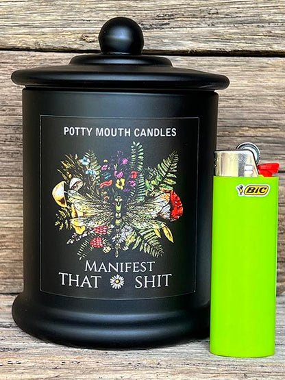 MANIFEST THAT SHIT Candle